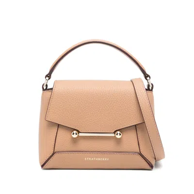 Strathberry Mosaic Tote Bag In Brown