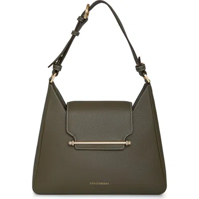 Strathberry Multrees Hobo Bag In Khaki