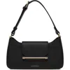 Strathberry Multrees Omni Leather East/west Shoulder Bag In Black