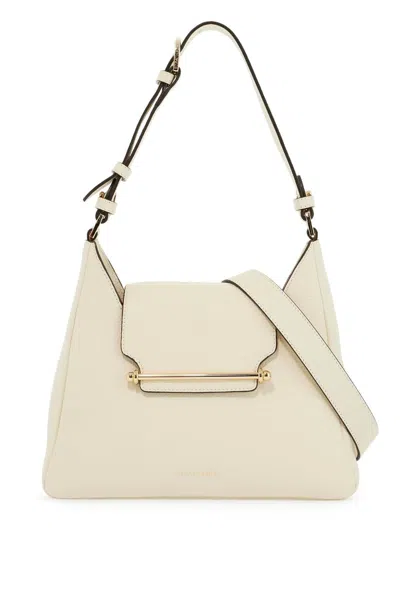 Strathberry Multress Hobo Bag In White