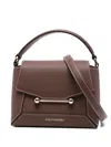 Strathberry Nano Mosaic Leather Bar-detail Tote Bag