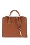 STRATHBERRY STRATHBERRY NANO TOTE LEATHER BAG WOMEN