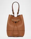 Strathberry Osette Drawstring Leather Crossbody Bag