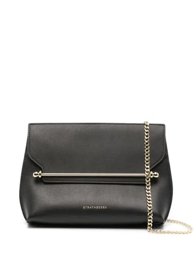 Strathberry Stylist Clutch Bag In Black