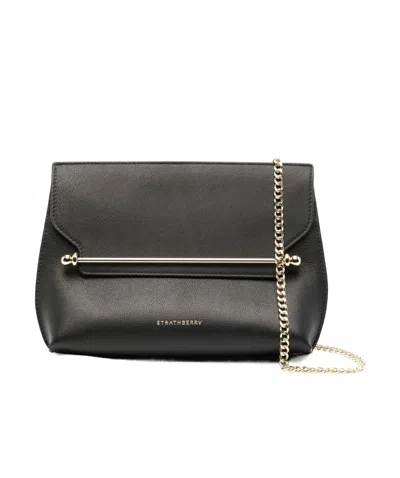 Strathberry Stylist Clutch Bag In Black