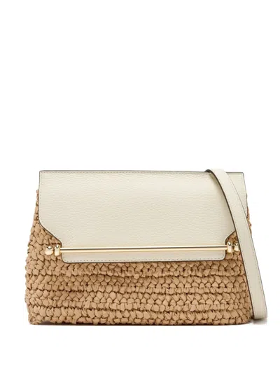Strathberry Stylist Clutch Bag In Neutral