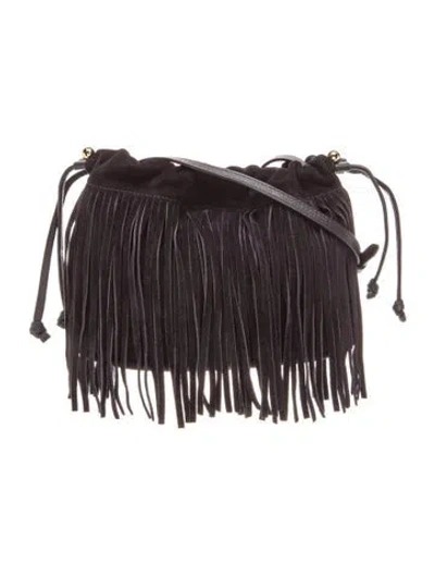 Pre-owned Strathberry Suede Shoulder Bag In Brown