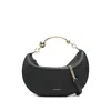 Strathberry Crescent Moon Shoulder Bag In Black