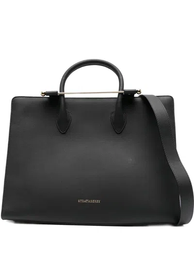 Strathberry Tote (re) Leather Black Bags