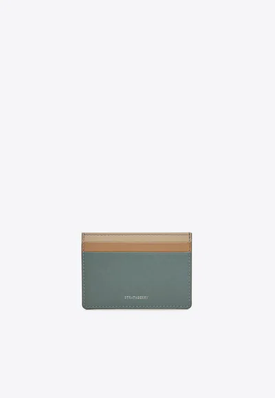 Strathberry Tri-color Leather Cardholder