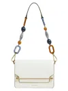 STRATHBERRY WOMEN'S EAST/WEST MINI BEADED LEATHER BAG