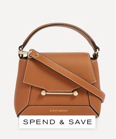 Strathberry Women's Mosaic Nano Top Handle Bag