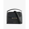 Strathberry Womens Black Mosaic Leather Top-handle Bag In Black