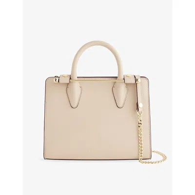 Strathberry Womens  Mini Bar Leather Shoulder Bag In Neutral