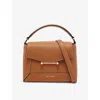 Strathberry Womens Tan - Vanilla Stitch Mosaic Leather Top-handle Bag In Tan - Vanilla Stitch