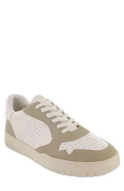 Strauss And Ramm Kasso Colorblock Sneaker In White/sahara