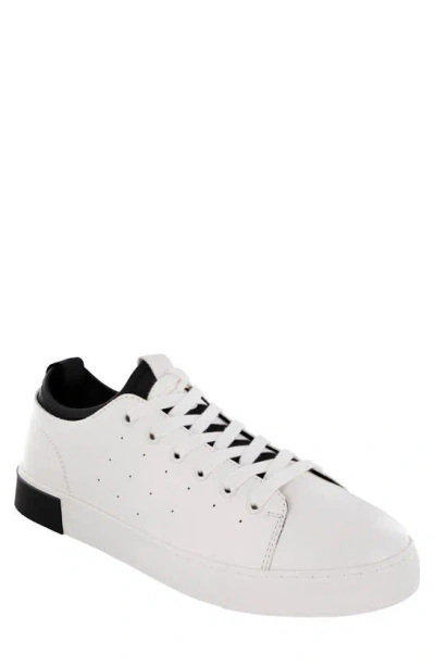 Strauss And Ramm The Lace Up Sneaker In White