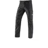 Strauss Cargo Work Pants E.s.vintage In Black