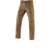 Strauss Cargo Work Pants E.s.vintage In Brown