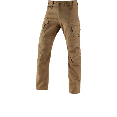 Strauss Cargo Work Pants E.s.vintage In Brown