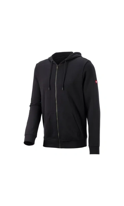 Strauss Full-zip Hoodie E.s.iconic In Black