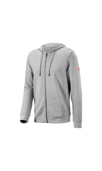 Strauss Full-zip Hoodie E.s.iconic In Gray