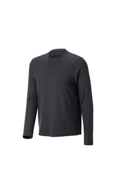 Strauss Performance Long Sleeve Shirt In Black