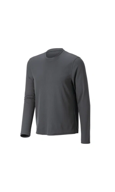 Strauss Performance Long Sleeve Shirt In Gray