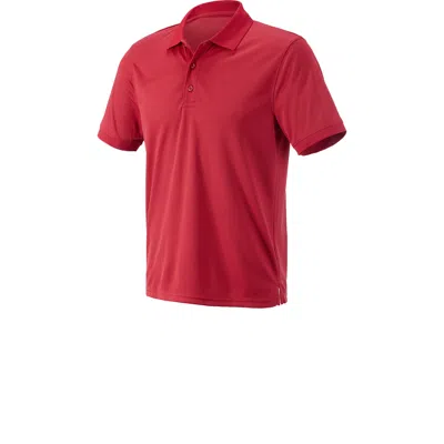 Strauss Performance Polo Shirt In Red