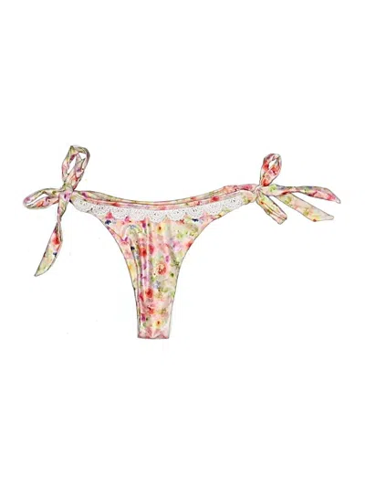 Pre-owned Strawberry Milk Mob Swimsuit Bottoms In Pink