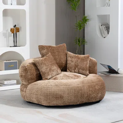 Streamdale Furniture Cozy Bean Bag Lounger With Pillows Multi-use Sofa For All Ages