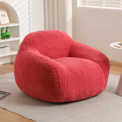 Streamdale Furniture Cozy Bean Bag With Armrests, Memory Foam Filled
