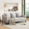 Streamdale Furniture Mira Comfy 3-seat Sofa Modern For Any Space