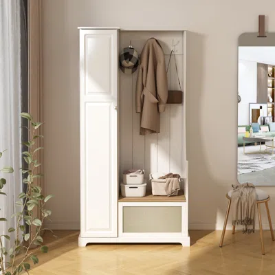 Streamdale Furniture Streamdale 1 Door Closet, Suitable For Living Room, Entryway, Bedroom