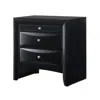 Streamdale Furniture Streamdale 1 Piece Contemporary 2 Drawer Nightstand End Table Jewelry Tray