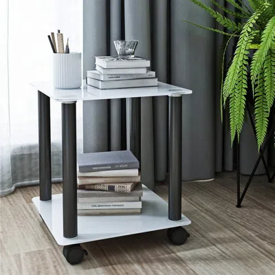 Streamdale Furniture Streamdale 1-piece + Side Table In Neutral