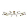 Streamdale Furniture Streamdale 10-light Sputnik Brushed Chandelier