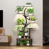 Streamdale Furniture Streamdale 10-tier Plant Stand With Grow Lights - Indoor/outdoor