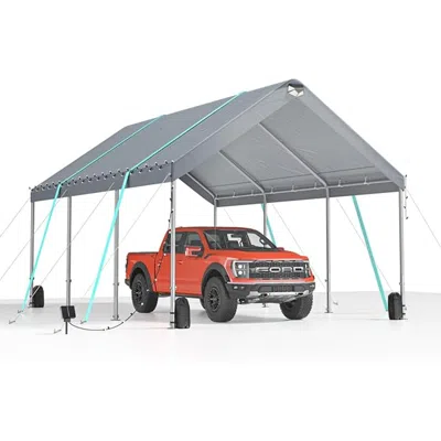 Streamdale Furniture Streamdale 10' X 20' Extra Large Heavy Duty Carport Canopy