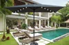 Streamdale Furniture Streamdale 10 X 6.5ft Rectangular Patio Solar Led Lighted Outdoor Umbrellas