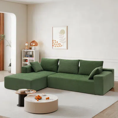 Streamdale Furniture Streamdale 109x68" L-shape Modular Sectional Sofa Set
