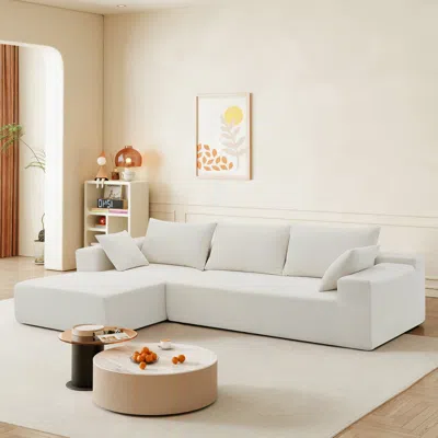 Streamdale Furniture Streamdale 109x68 Modular Sectional Living Room Sofa Set