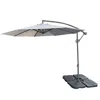 Streamdale Furniture Streamdale 10ft Offset Patio Umbrella - Gray