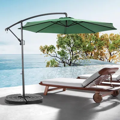 Streamdale Furniture Streamdale 10ft Patio Umbrella With Tilt And Polyester Shade