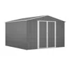 Streamdale Furniture Streamdale 10x10 Metal Storage Shed With Enhanced Frame And Doors