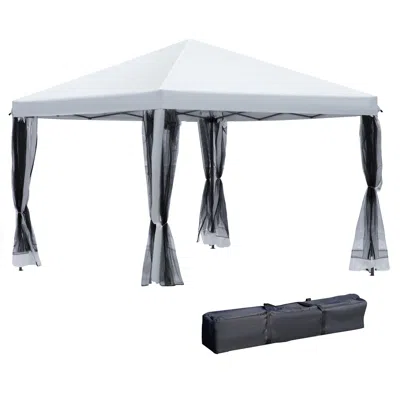 Streamdale Furniture Streamdale 10'x10' Pop-up Canopy Tent For Shade And Protection