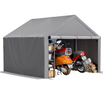 Streamdale Furniture Streamdale 10x10ft Outdoor Storage Shed - All-weather Garden Shelter For Tools & Bikes