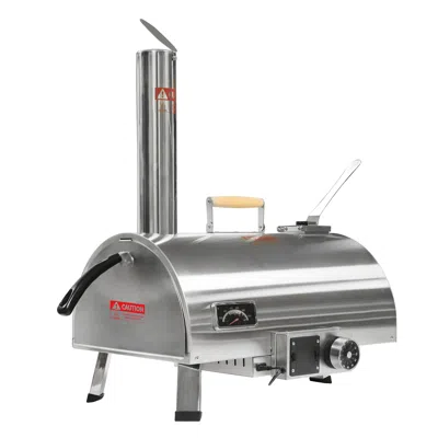 Streamdale Furniture Streamdale 12" Portable Rotatable Wood Fired Pizza Oven