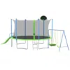 Streamdale Furniture Streamdale 12ft Trampoline With Slide, Swings, Basketball Hoop & Net