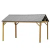 Streamdale Furniture Streamdale 12'x 14' Aluminum Gazebo With Steel Canopy